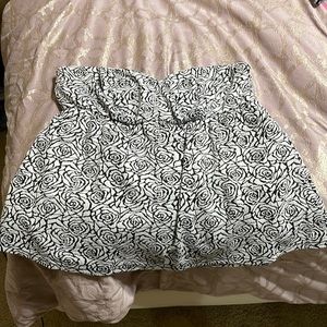 Torrid Rose Strapless Top